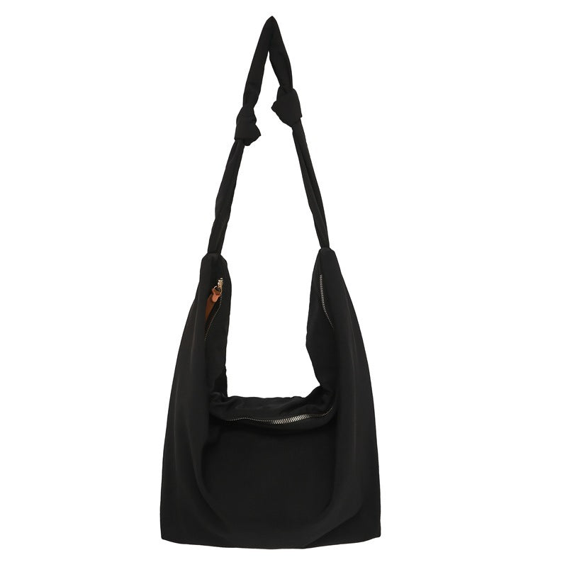 Fashion College Simple One Korean Canvas Shoulder Bags