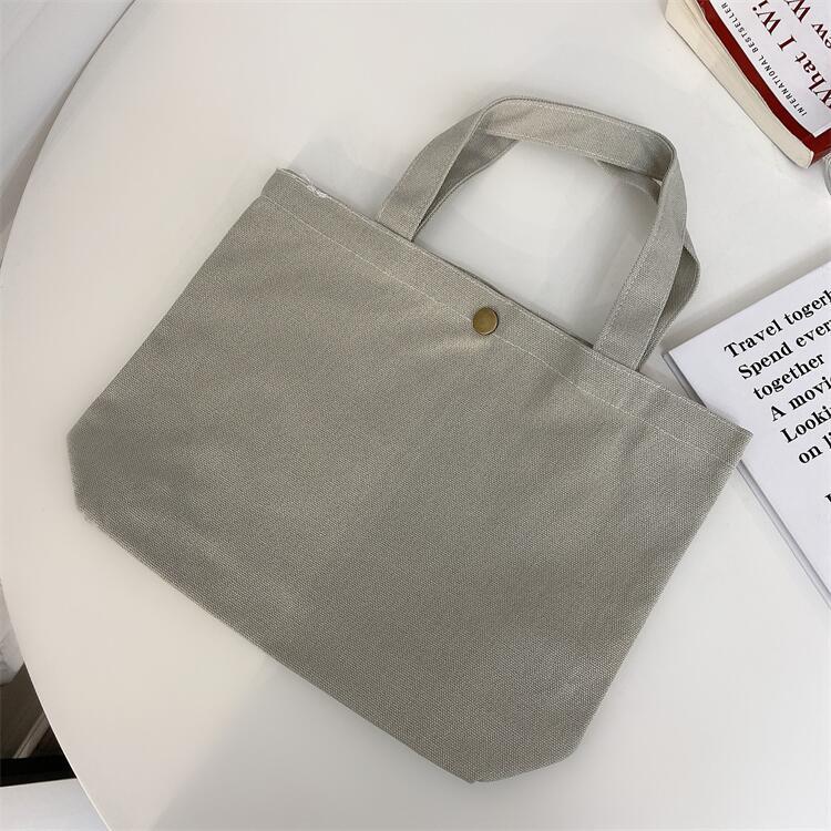 New Women's Canvas Portable Lunch Box Handbags