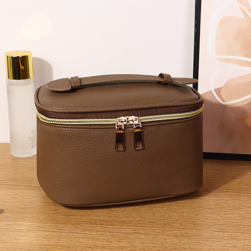 Portable Large Capacity Brush Storage Toiletry Makeup Bag