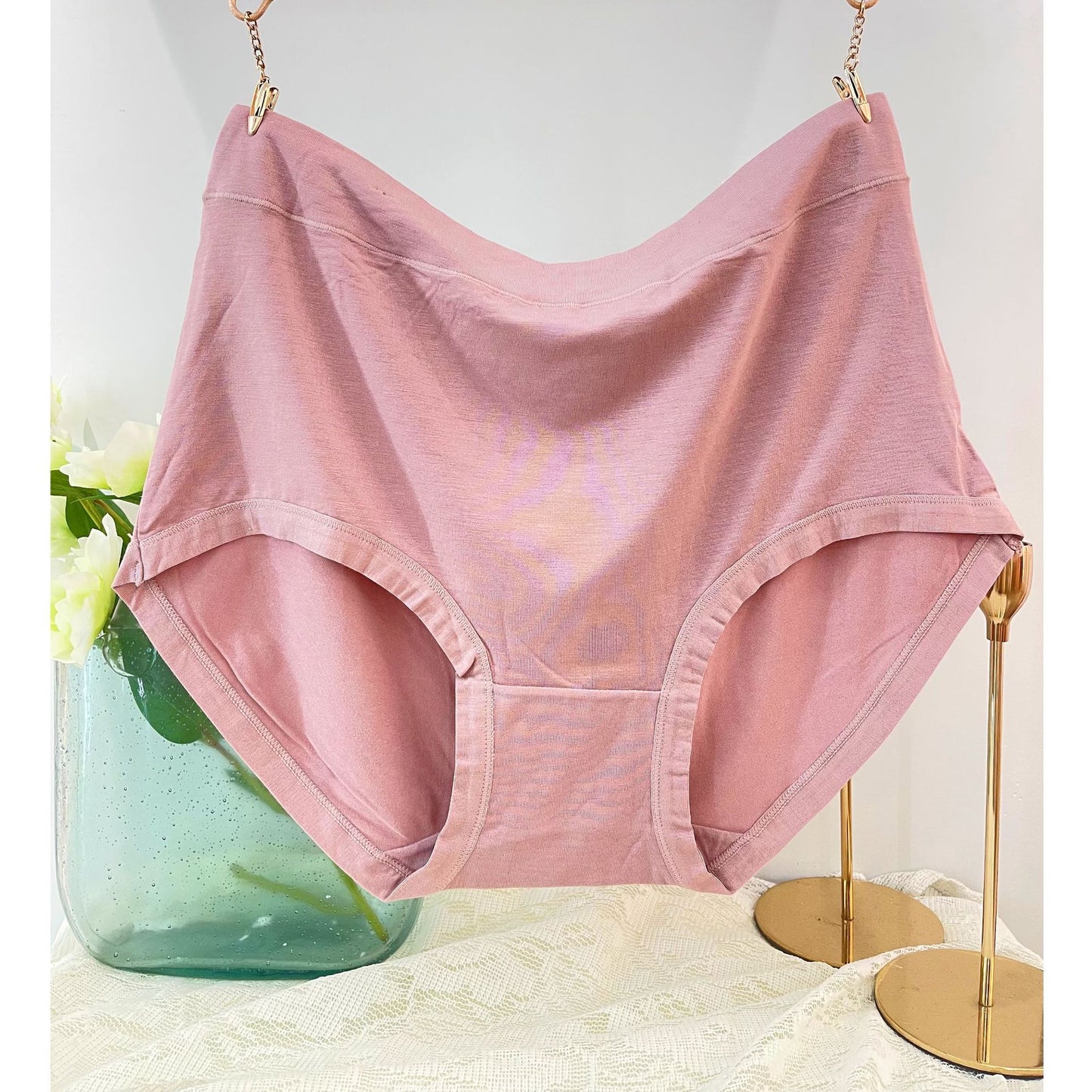Women's Underwear Cotton Breathable Briefs High Elastic Modal Panties