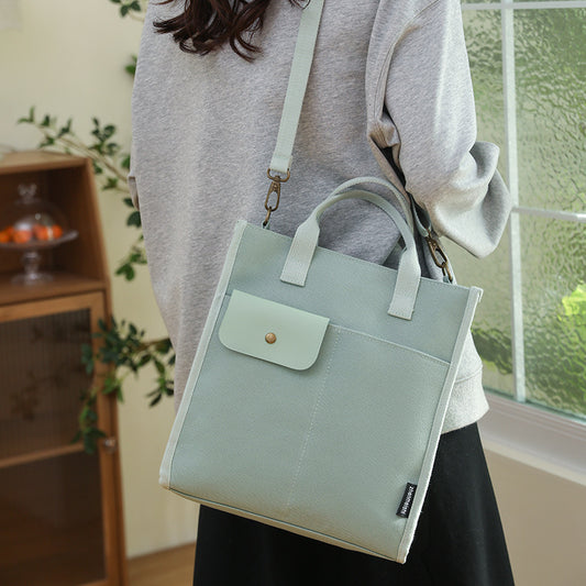 Women's Classy Pretty Canvas College Tuition Bags
