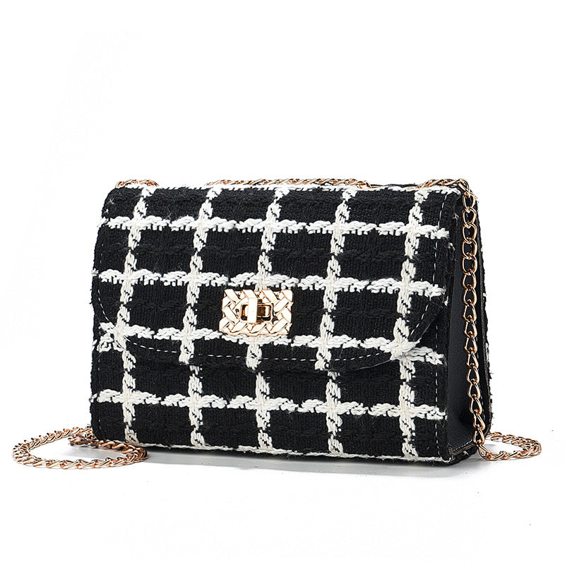 Women's Fashion Chain Western Style Simple Shoulder Bags