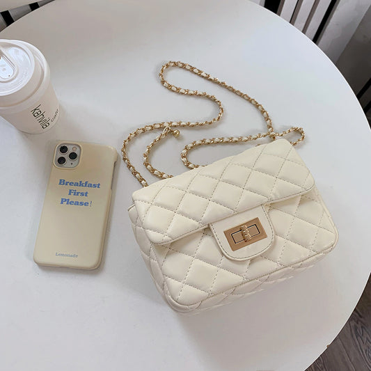 Women's Golden Balls Style Diamond Versatile Chain Bags