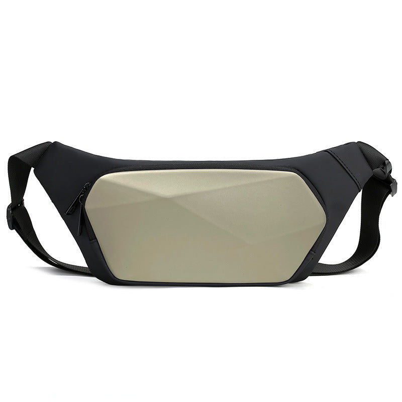 Women's & Men's & Hard Shell Waterproof Commuting Men's Chest Bags
