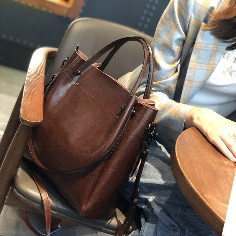 Women's Commuter Big Large Capacity Portable Shoulder Bags
