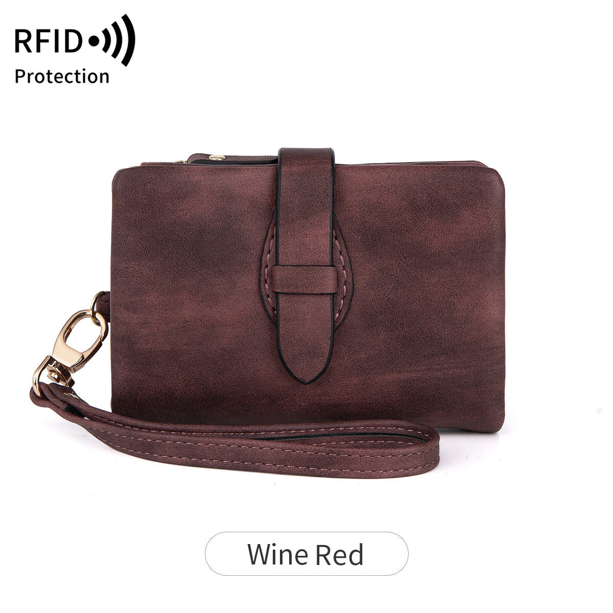 Women's Leather Solid Color Off Short Style Fashion Zipper Coin Purses