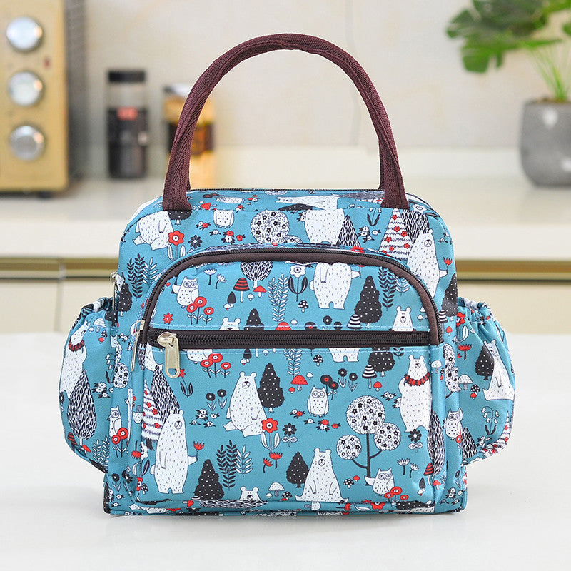 Women's Cloth Thickened Lunch Box Mother Handbags