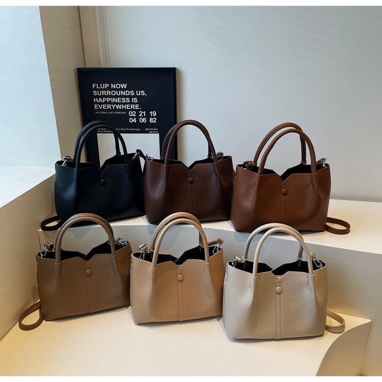 Women's Large Capacity Retro Simple Portable Leisure Women's Shoulder Bag