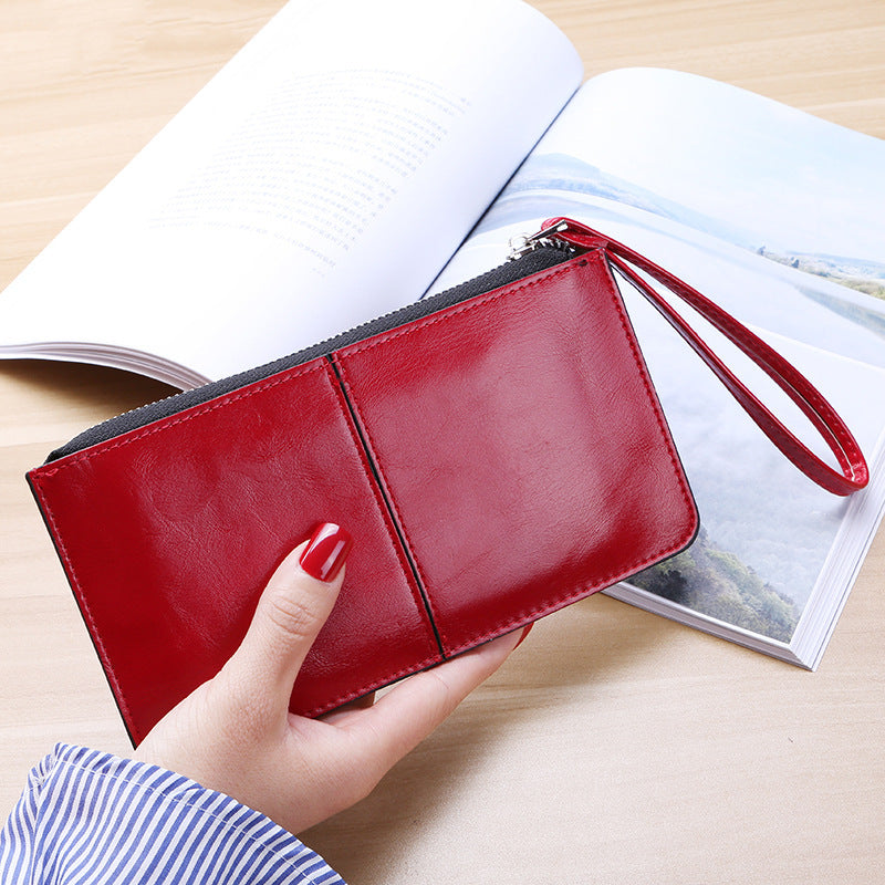 Women's Long Clutch Multiple Slots Large Capacity Ladies Wallet