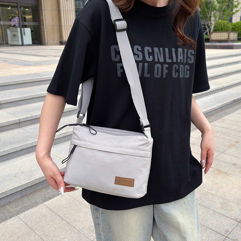 Women's Portable Cloth Fashion Simple Korean Style Compartment Large Capacity Women's Shoulder Bag