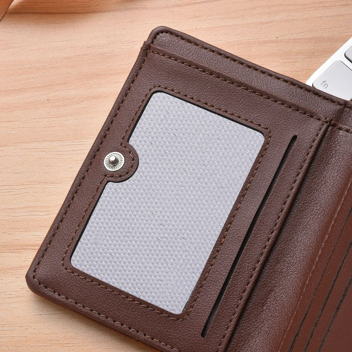 Women's & Men's Short Korean Zipper License Men's Wallet