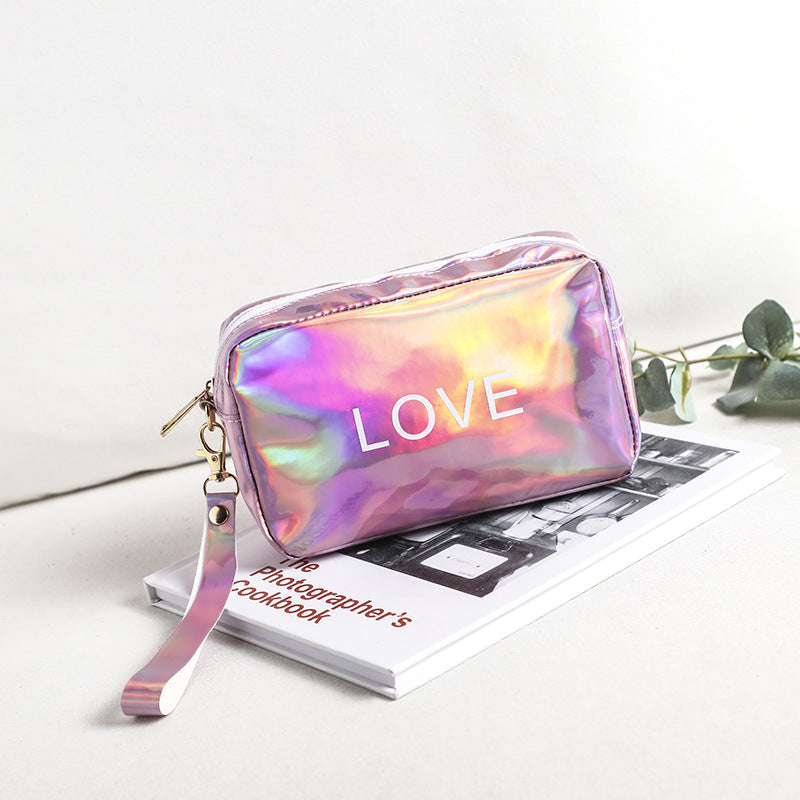 Women's Colorful Transparent Silk Screen Ribbon Cell Crossbody Bags