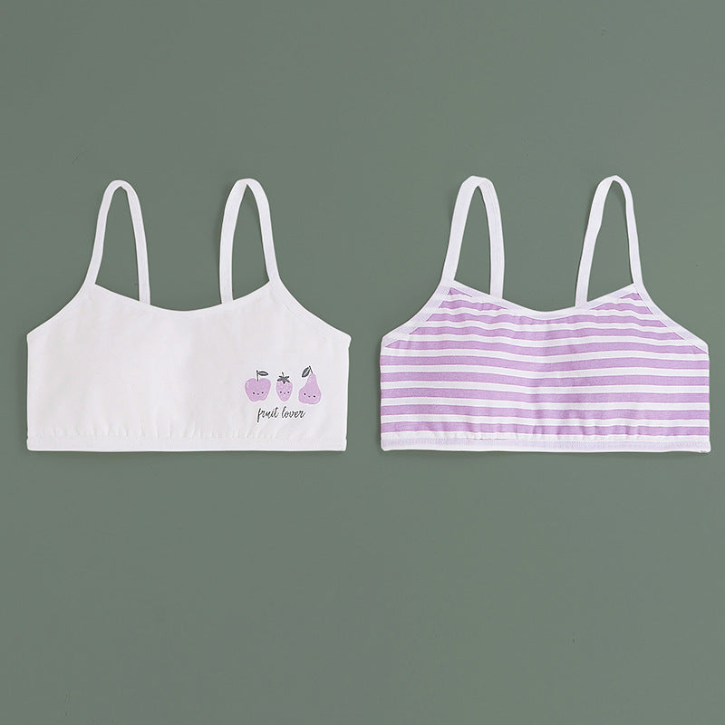 Female Junior High School Tube Top Development Tanks Camis