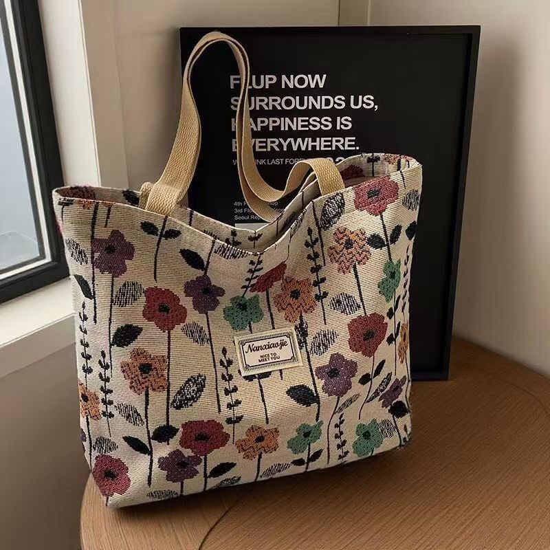 Women's Large Capacity Canvas For Class Commuter Bags