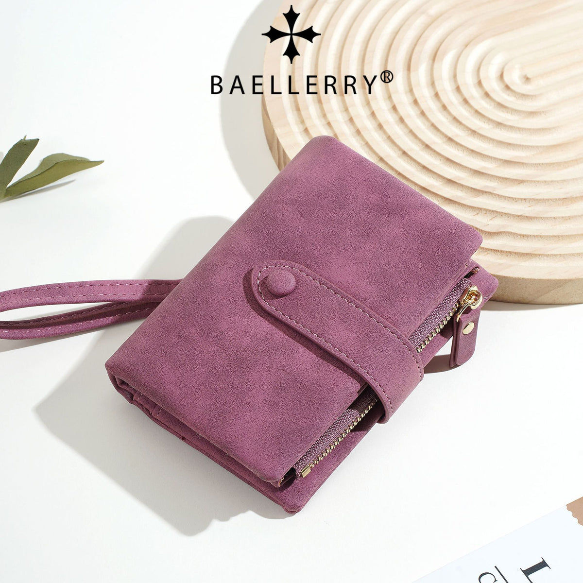 Women's Short Frosted Pattern Multiple Slots Multifunctional Fashion Ladies Wallet