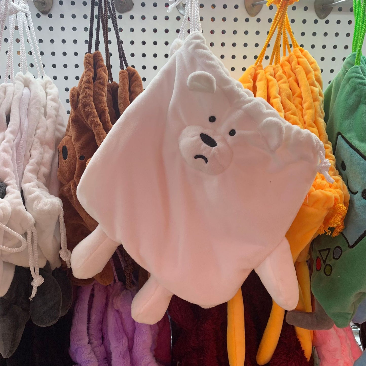 Women's & Men's & Plush Cute Drawstring Korean Mobile Bags