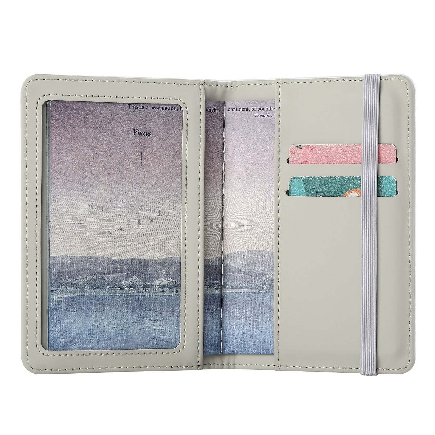 Printing Sublimation Blank Passport Jacket Document Card Holder