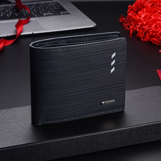 Men's Short Green Multi Slots Horizontal Fashion Men's Wallets