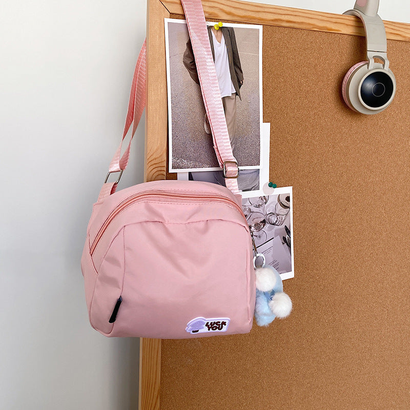 Women's Simple Niche Versatile Shell Canvas Printed Women's Shoulder Bag