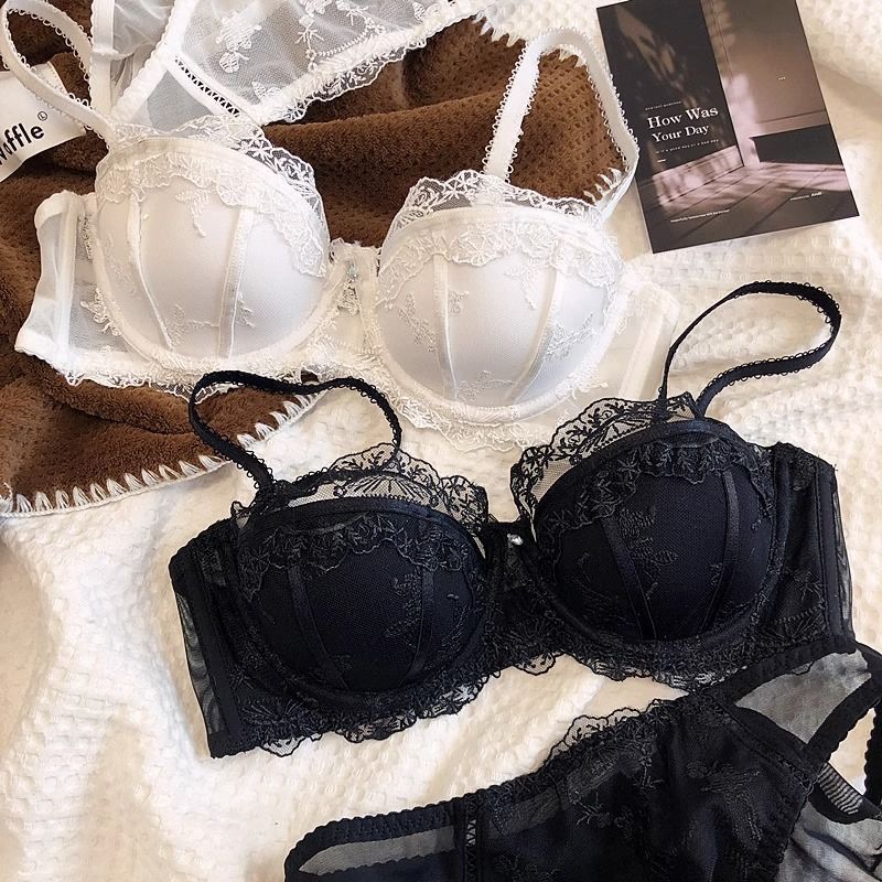 Underwear Thin Soft Steel Ring Push Lingerie Sets