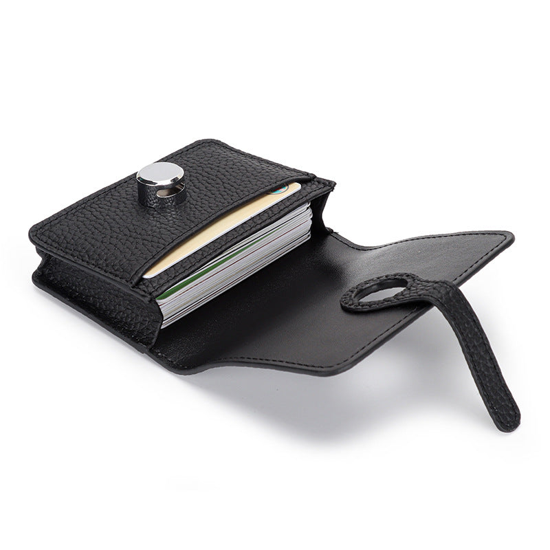 Women's Leather Short Fashion First Layer Cowhide Purses