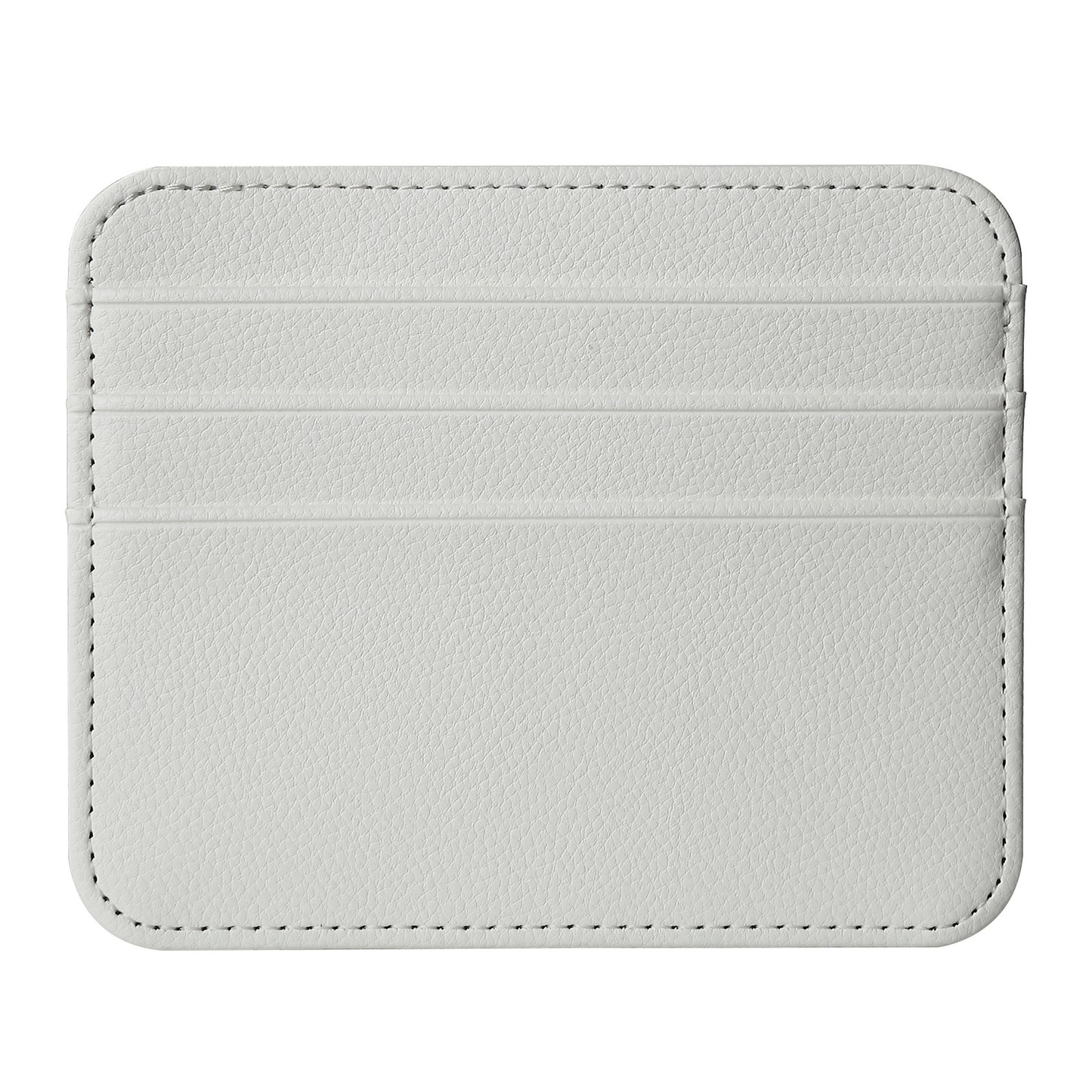 Double-sided Large Capacity Multiple Slots Leather Card Holder