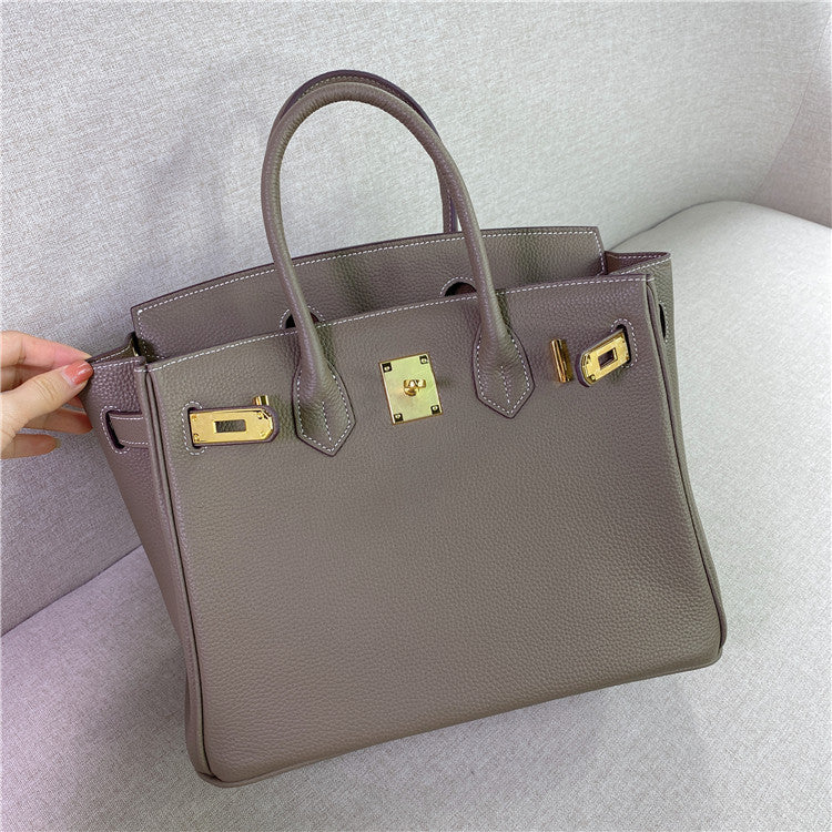 Women's First Layer Cowhide Large Capacity Fashion Handbags