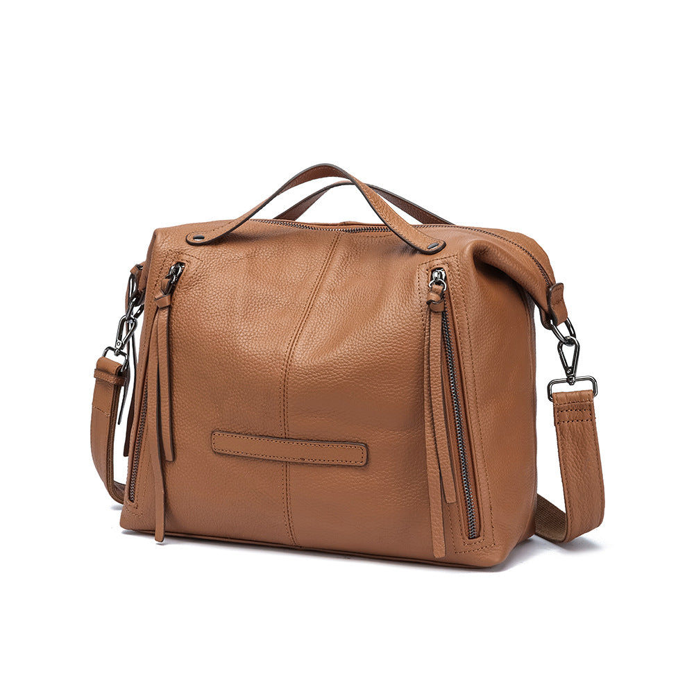 Women's High-grade Large Capacity Stylish Simple Versatile Autumn Pillow Light Bags