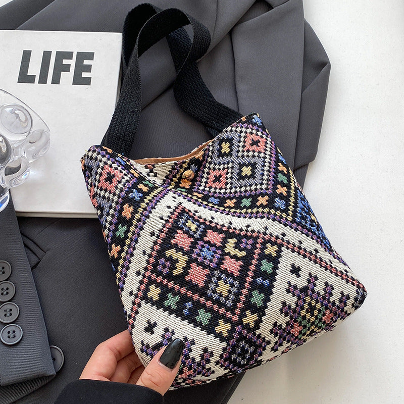 Women's Ethnic Style Fashion Retro Hand Handbags
