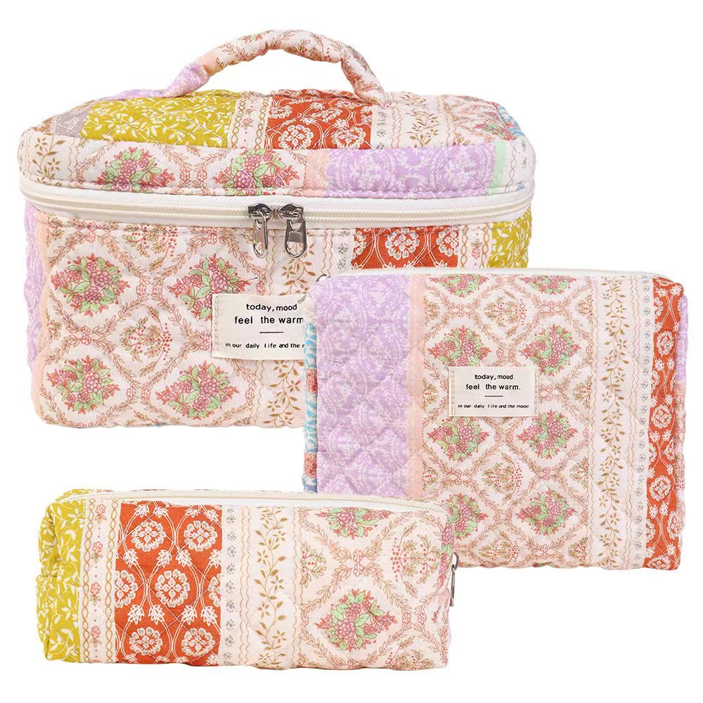 Large Capacity Portable Floral Storage Quilting Bags