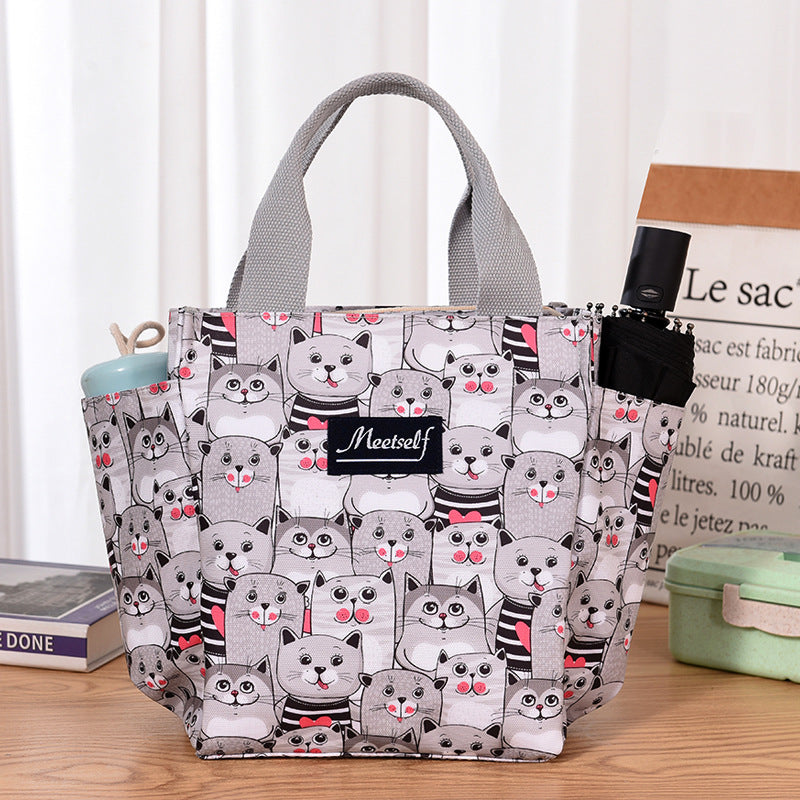 Canvas Large Lunch Box Mummy Capacity Handbags
