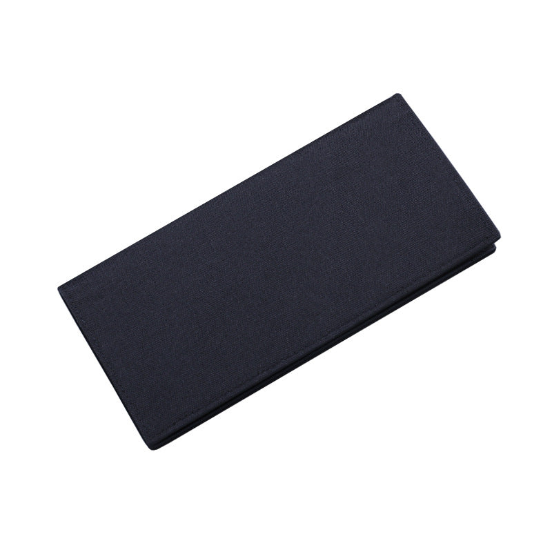 Men's Trendy Long Canvas Oxford Cloth Men's Wallets
