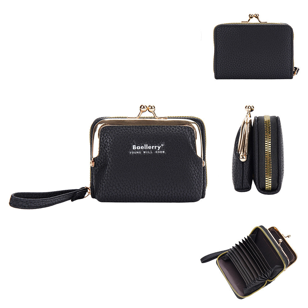 Women's Korean Style Zip Organ High Sense Ladies Wallet