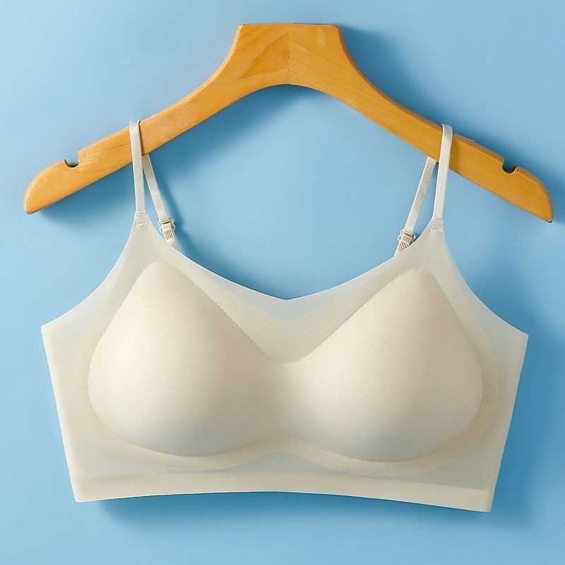 Women's Seamless Underwear For Spaghetti Strap Summer Thin Big Breast Tanks Camis