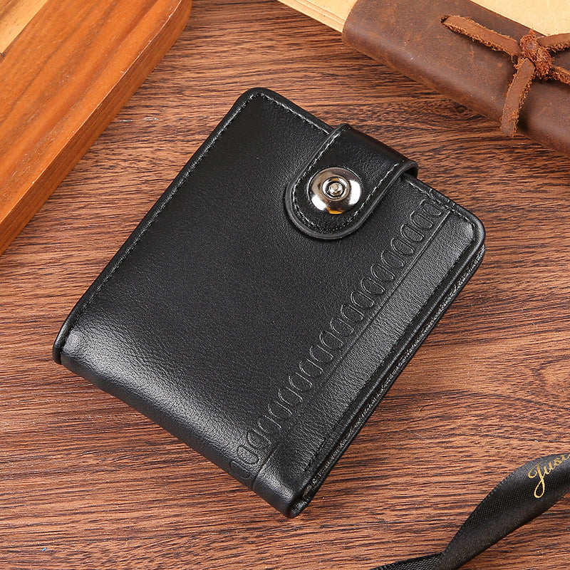 Men's Horizontal Business Fashion Large Capacity Multifunctional Men's Wallets