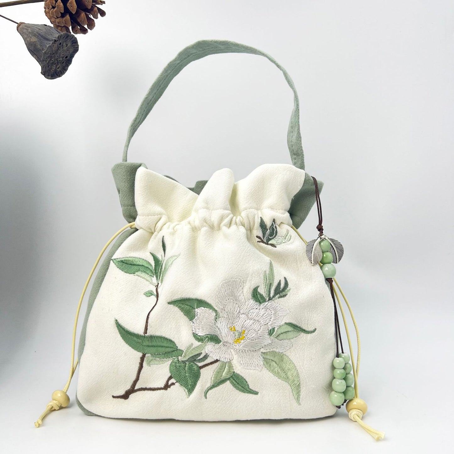 With Embroidered Han Chinese Clothing Antiquity Artistic Handbags