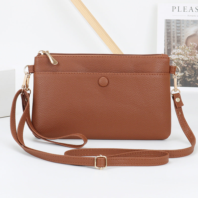 Glamorous Women's Simple Mom Mobile Soft Women's Shoulder Bag