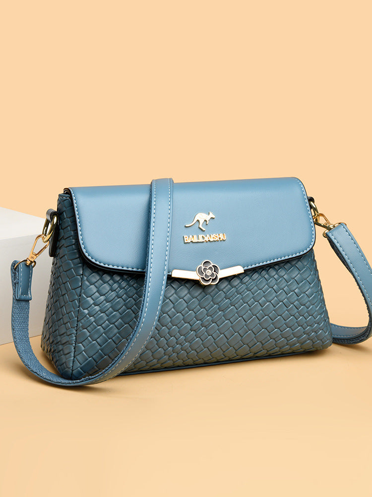 Classy New Women's Woven Mom Fashion Crossbody Bags