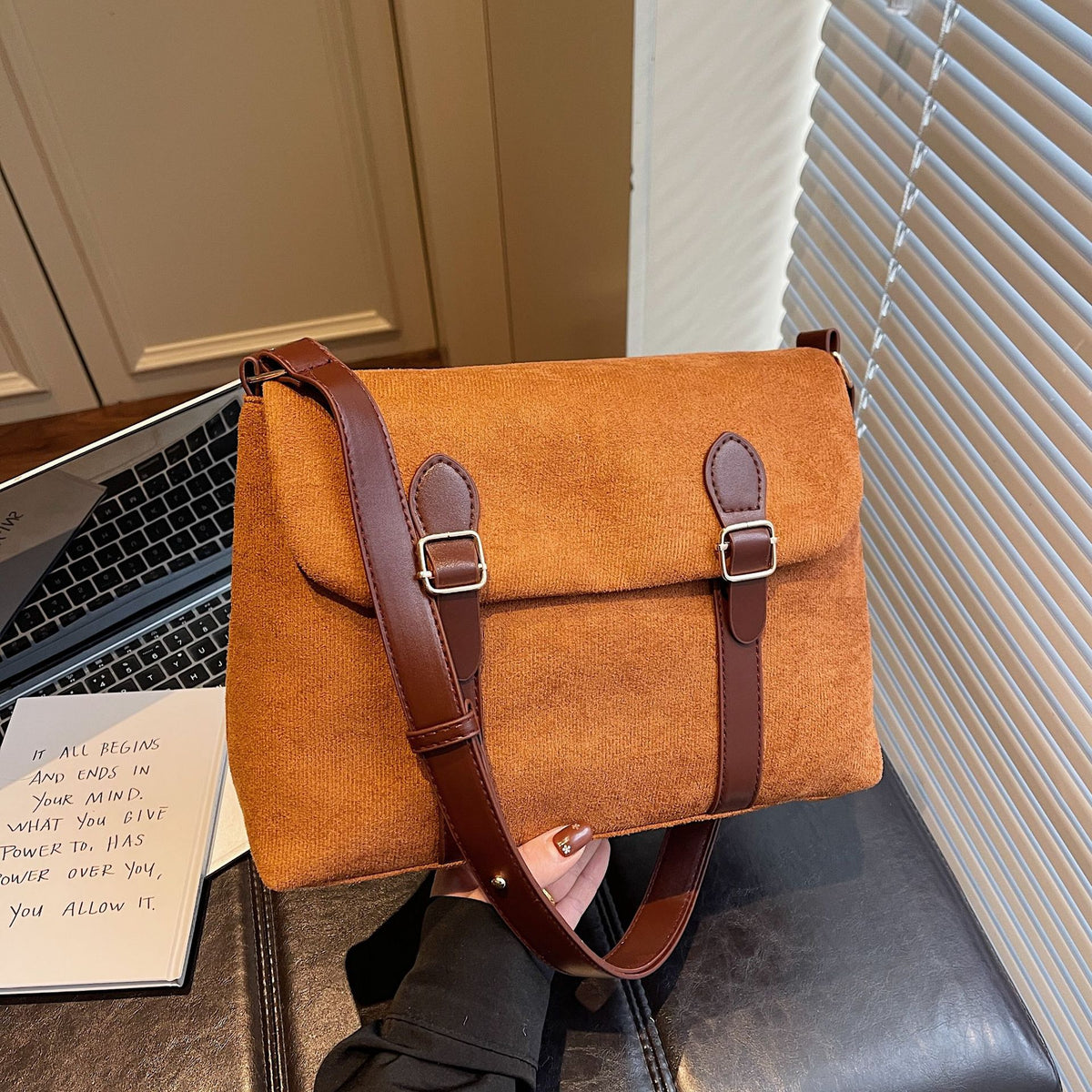Graceful Women's Design Frosted Vintage High-grade Women's Shoulder Bag