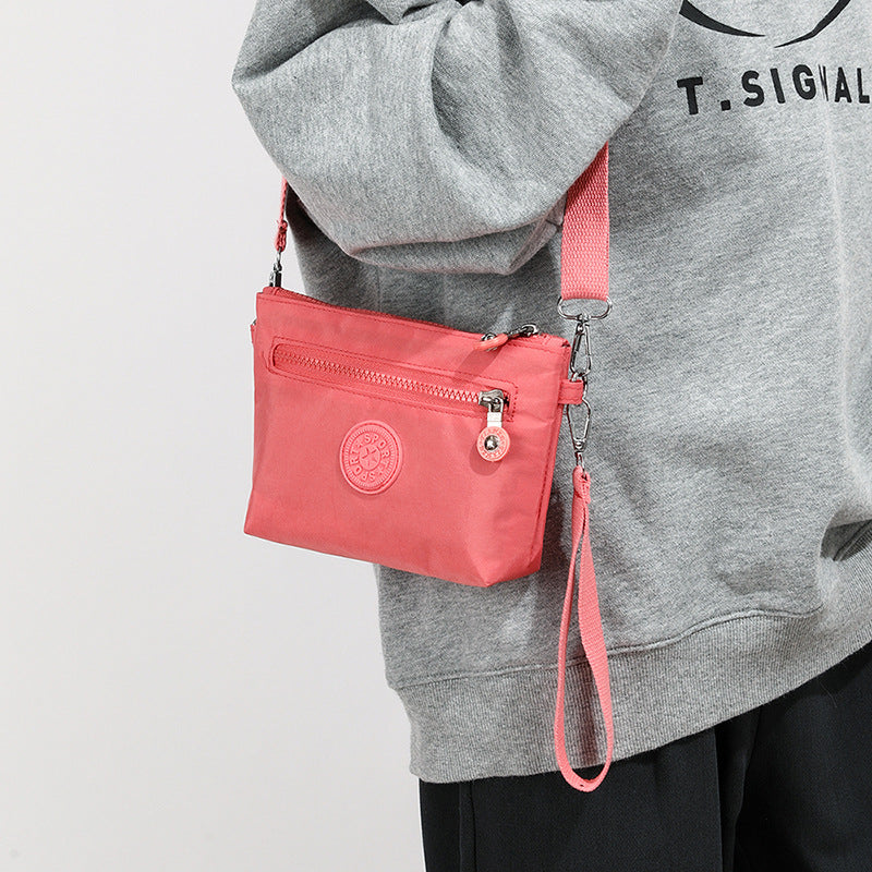 Women's Mobile Mini Trendy High-grade Canvas Wrist Women's Messenger Bag