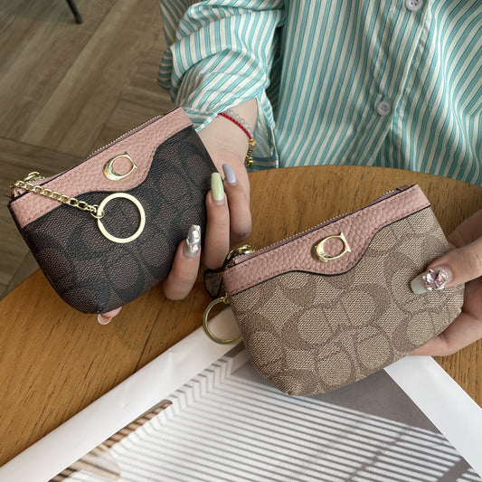 Women's Zipper Compact Mini Fashion Minority Coin Purses
