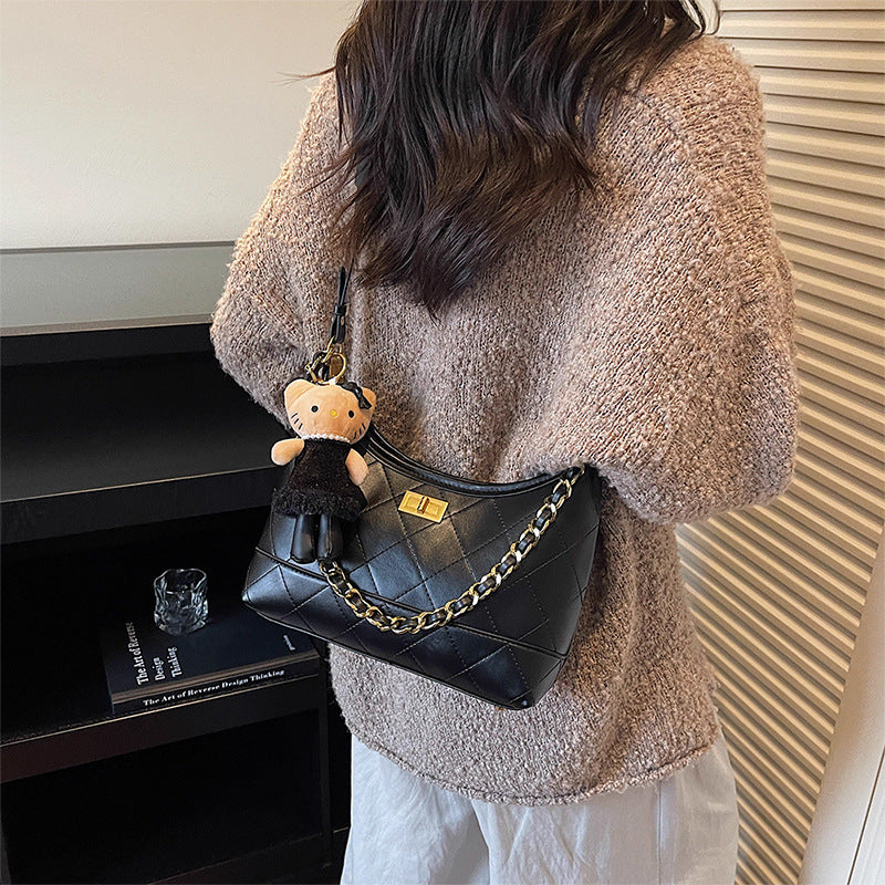 Women's Summer Genuine Leather Advanced Chain Bags