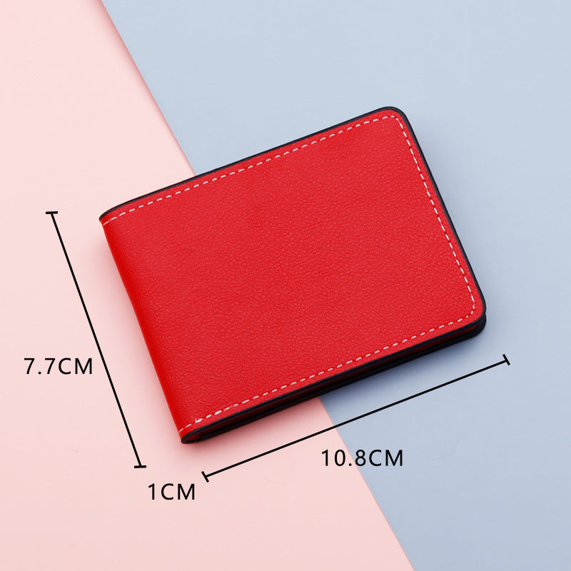 2 Position Unlabeled Motor Vehicle Driving Card Holder