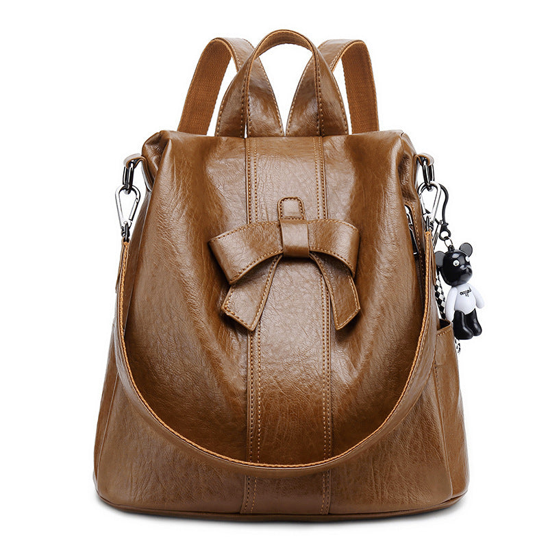 Women's Korean Fashion Multipurpose Cute Bow Backpacks
