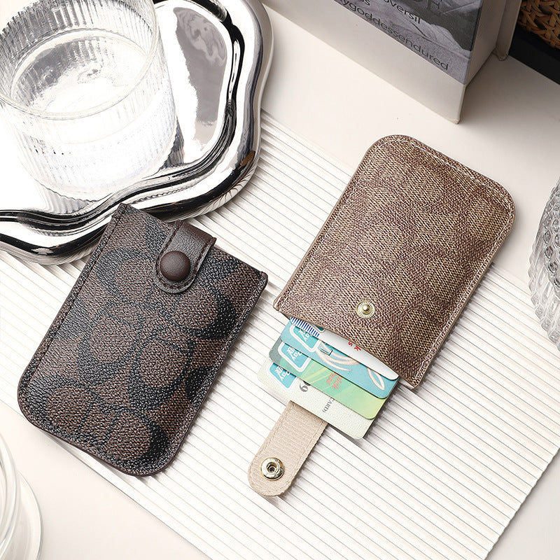 Popular Women's Pull-out Driving License Document Card Holder