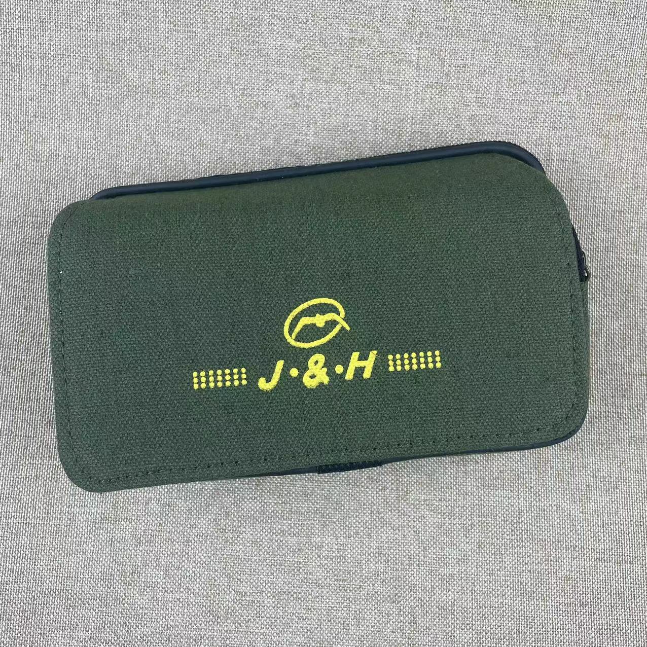 Men's Canvas Mobile Manual Work Horizontal Phone Bags