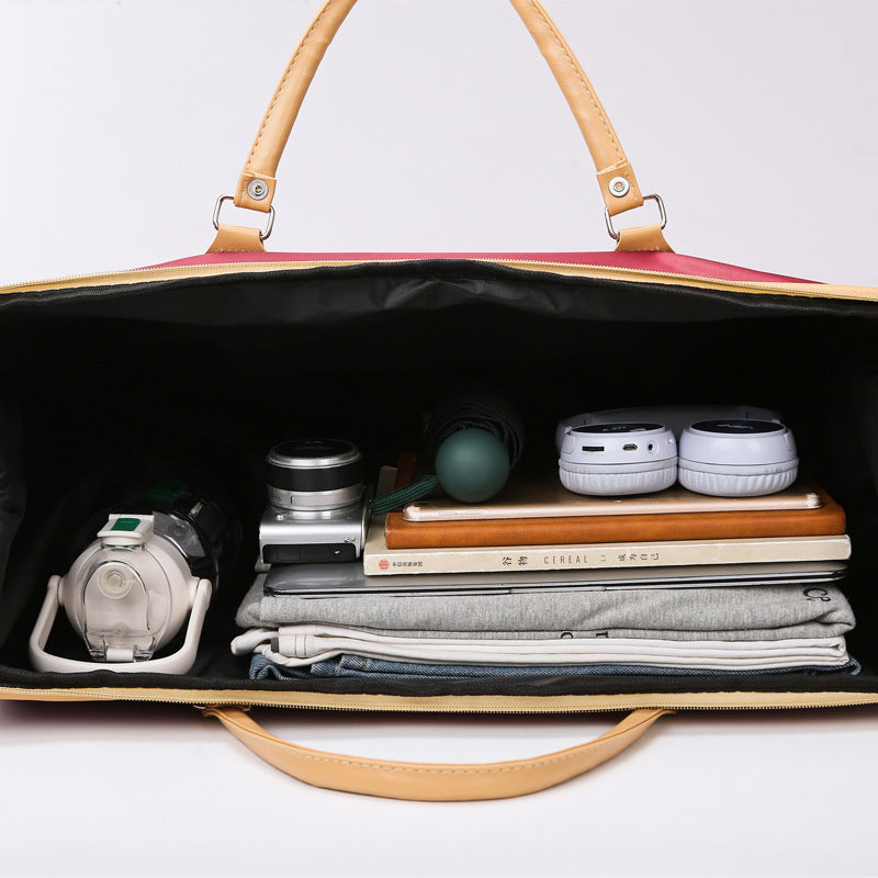 Men's Short-distance Female For Going Out Printable Large Travel Bags