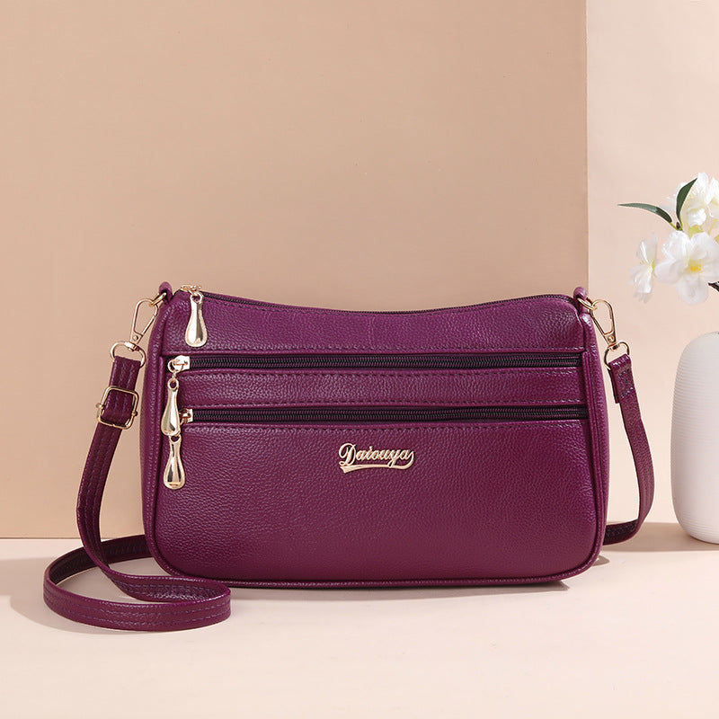 Women's Autumn Zip One Trendy Shell Large Bags