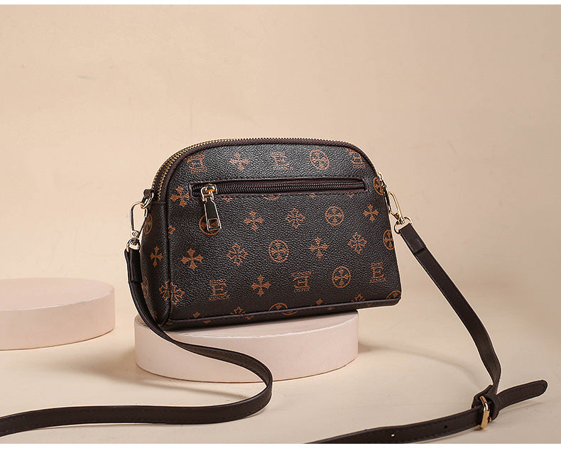Mini Shell Korean Retro Printed Summer Mom Crossbody Bags