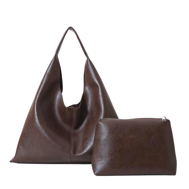 Women's Son Mother Fashion Elegant Versatile Large Shoulder Bags